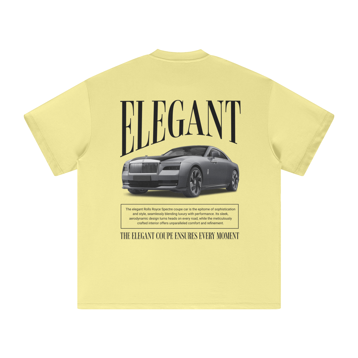 ELEGANT ROLLS ROYCE SPECTRE HEAVYWEIGHT TEE