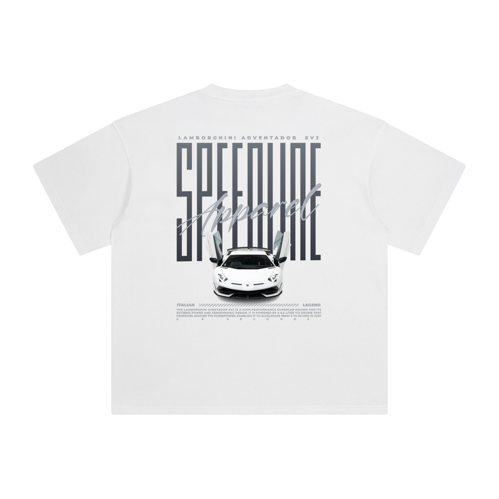 LAMBORGHINI SVJ WASHED OVERSIZED TEE