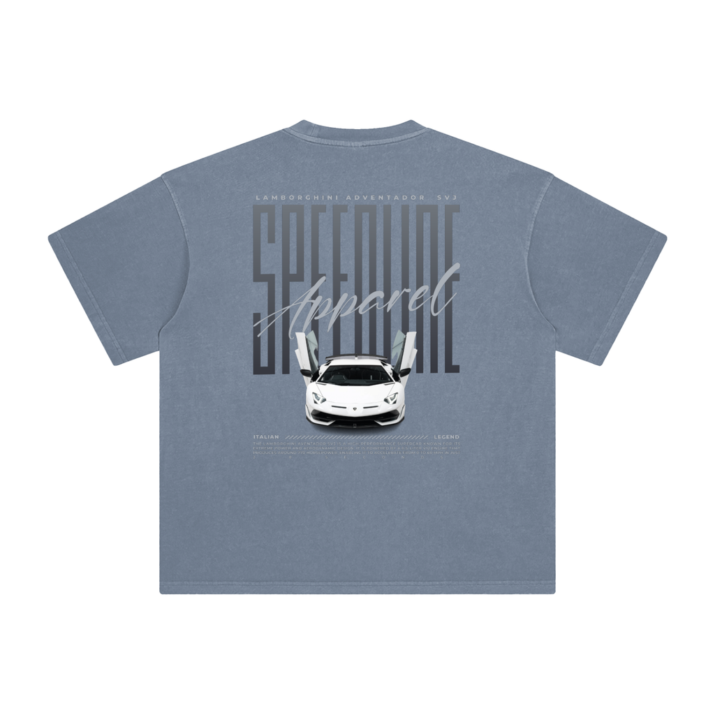 LAMBORGHINI SVJ WASHED OVERSIZED TEE