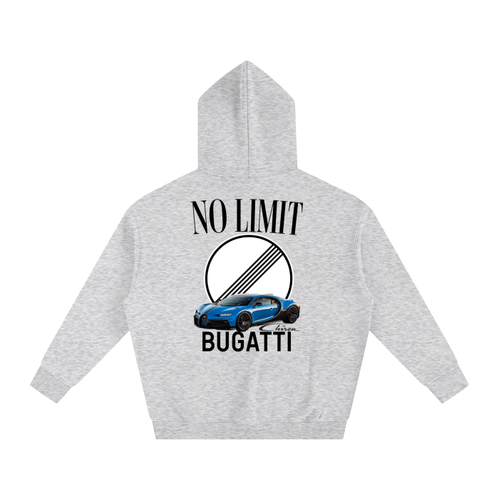 NO LIMIT BUGATTI CHIRON OVERSIZED FLEECED HOODIE