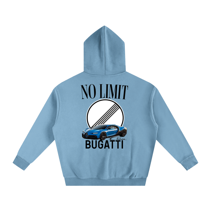 NO LIMIT BUGATTI CHIRON OVERSIZED FLEECED HOODIE