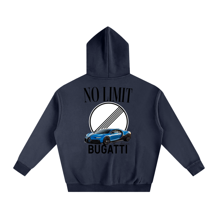 NO LIMIT BUGATTI CHIRON OVERSIZED FLEECED HOODIE