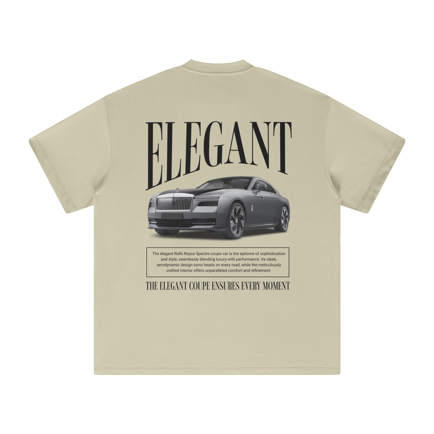 ELEGANT ROLLS ROYCE SPECTRE HEAVYWEIGHT TEE