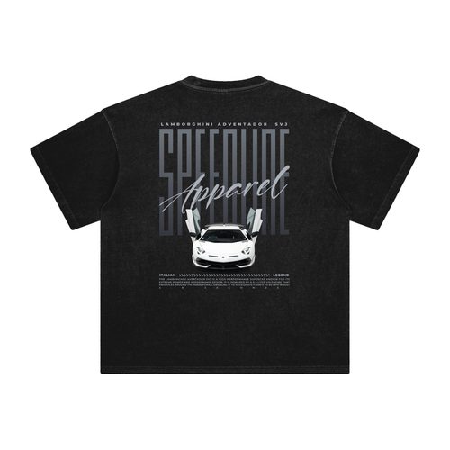 LAMBORGHINI SVJ WASHED OVERSIZED TEE