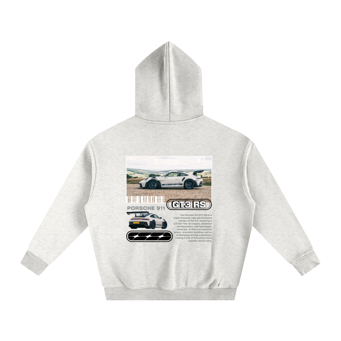 PORSCHE 911 GT3 RS OVERSIZED FLEECED HOODIE