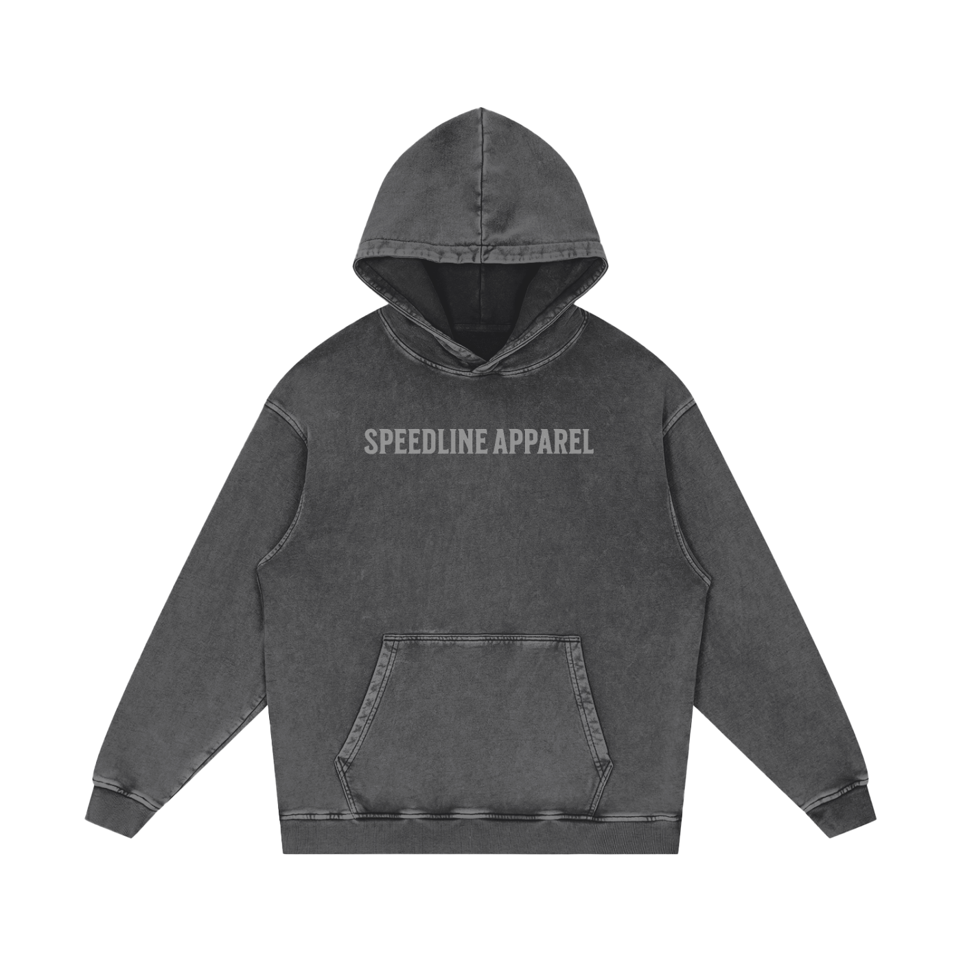 CHASE YOUR DREAM LA FERRARI ACID WASH OVERSIZED HOODIE
